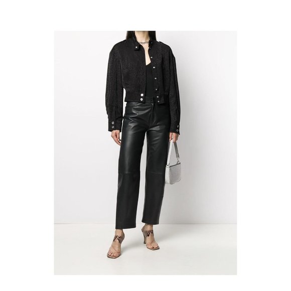 Just Cavalli Snakeskin pattern cropped jacket - Picture 2 of 6